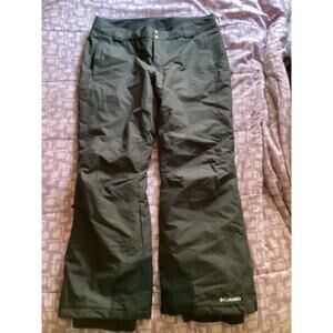1853 Columbia Women Waterproof Cargo Snowboard Breathable Ski Pant Green Size XL